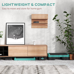 PURE Adjustable Fitness Stepper, with Non-Slip Surface, for Home, Gym, Office Workout, Green