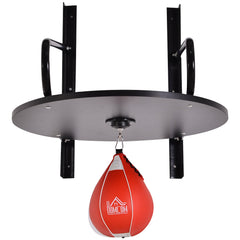 Boxing Speed Ball Set: Pear Bag with Platform, Wall Mount, Pump & Accessories, 60 x 73 x 80 cm