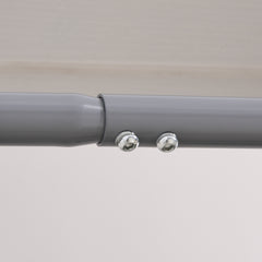 PURE Pull-Up Bar for Doorway, Home Fitness Door Horizontal Push up Bar for Indoor Gym Upper Body Workout, Grey