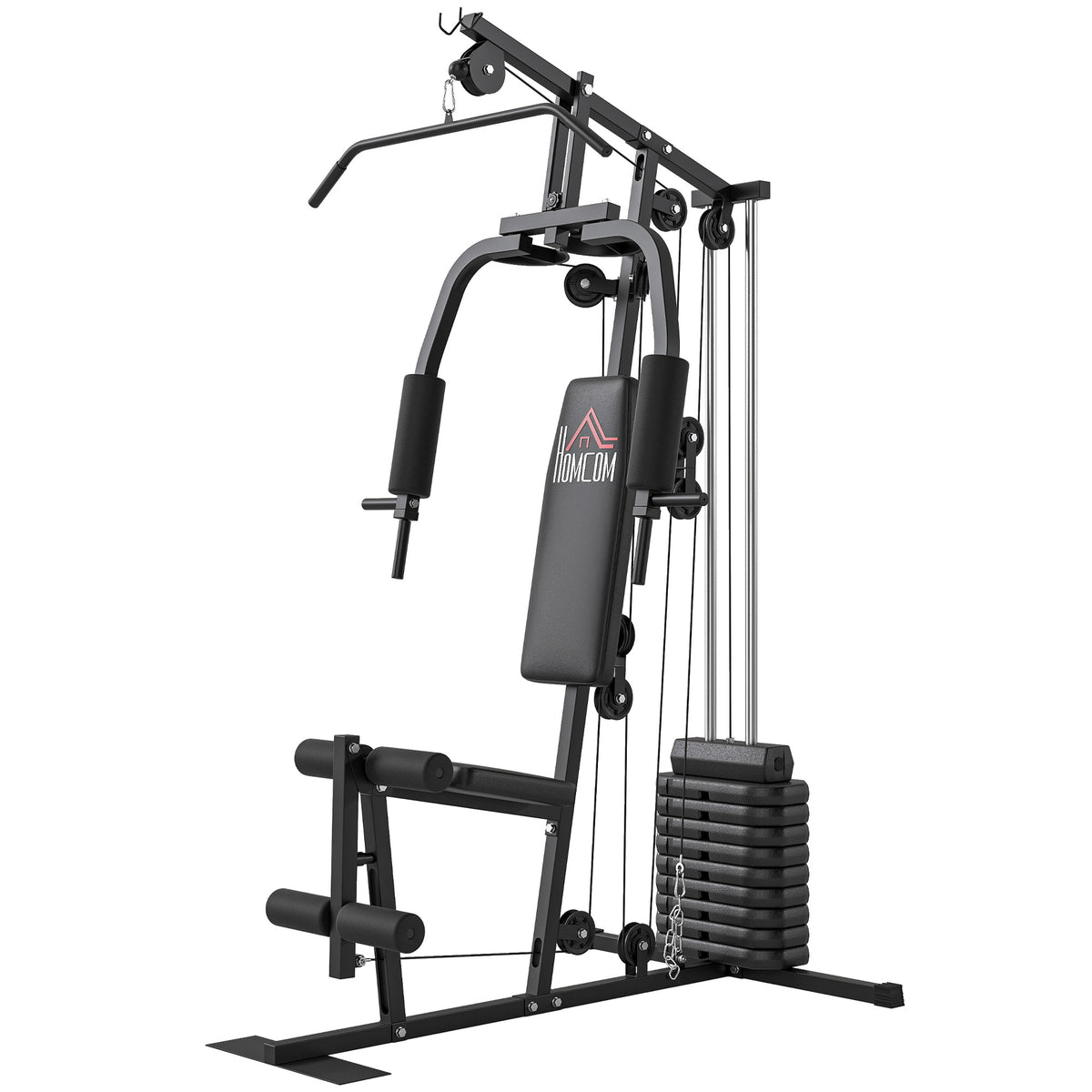 PURE Multifunction Home Gym Machine, with 45kg Weight Stacks, for Strength Training