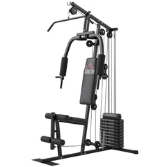 PURE Multifunction Home Gym Machine, with 45kg Weight Stacks, for Strength Training