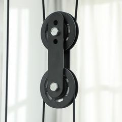 PURE 3-in-1 Smith Machine with Dual Cable Pulley System, Chest Press Station, 17-Level Squat Rack and Barbell Bar