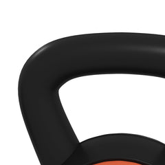 Kettlebell Set with Storage Rack, 3-Piece Weights for Strength Training, Home Gym, 5lbs, 10lbs, 15lbs