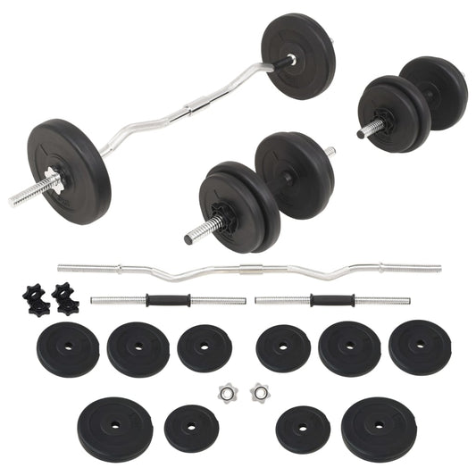 Barbell and Dumbbell Set 30 kg