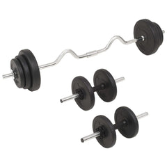 Barbell and Dumbbell Set 30 kg