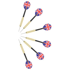 Professional Dart Set with Dartboard and Surround Sisal Steel