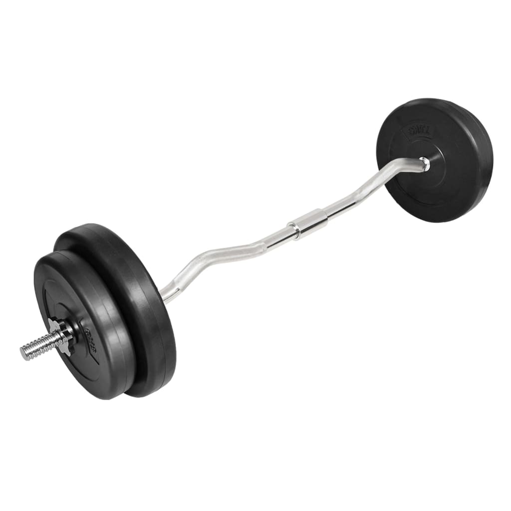 Curl Bar with Weights 30kg