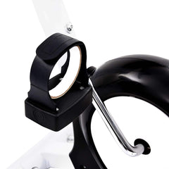 Exercise Bike with Belt Resistance Black