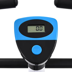 Exercise Bike with Belt Resistance Blue