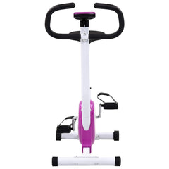 Exercise Bike with Belt Resistance Purple