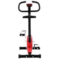 Exercise Bike with Belt Resistance Red