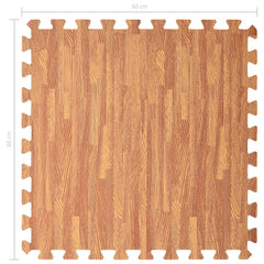 Floor Mats 6 pcs Wood Grain 2.16 ㎡ EVA Foam