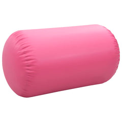 Inflatable Gymnastic Roll with Pump 100x60 cm PVC Pink