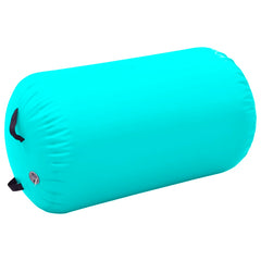 Inflatable Gymnastic Roll with Pump 100x60 cm PVC Green