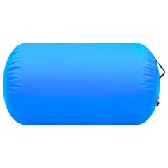 Inflatable Gymnastic Roll with Pump 100x60 cm PVC Blue