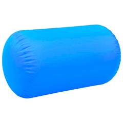 Inflatable Gymnastic Roll with Pump 100x60 cm PVC Blue