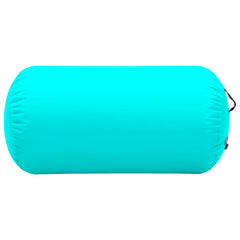 Inflatable Gymnastic Roll with Pump 120x75 cm PVC Green