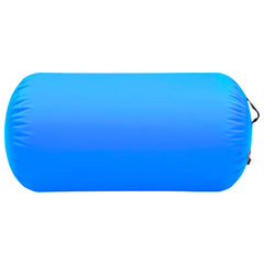 Inflatable Gymnastic Roll with Pump 120x75 cm PVC Blue