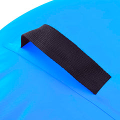 Inflatable Gymnastic Roll with Pump 120x75 cm PVC Blue