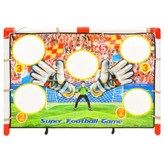 Children Football Goal Set with Goal Wall 120x51x77.5 cm