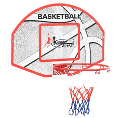 Five Piece Wall Mounted Basketball Backboard Set 66x44.5 cm