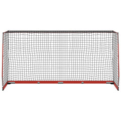 Soccer Goal 366.5x91x183 cm Steel