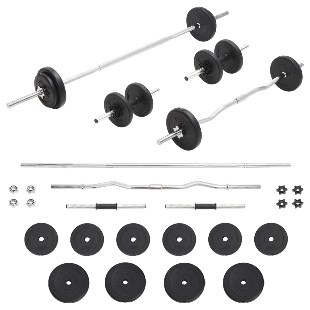 Barbell and Dumbbell Set 30 kg