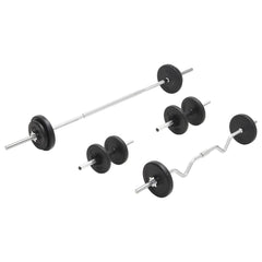 Barbell and Dumbbell Set 30 kg