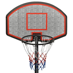 Basketball Stand Black 282-352 cm Polyethene