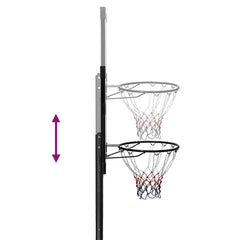 Basketball Stand Transparent 256-361 cm Polycarbonate