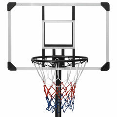 Basketball Stand Transparent 235-305 cm Polycarbonate