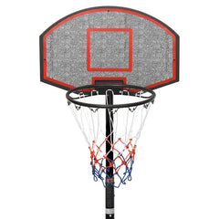 Basketball Stand Black 216-250 cm Polyethene