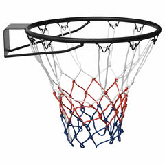 Basketball Ring Black 45 cm Steel