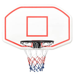 Basketball Backboard White 109x71x3 cm Polyethene