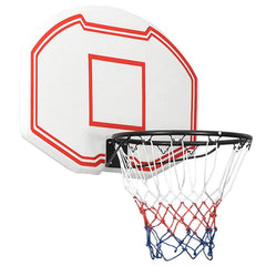 Basketball Backboard White 90x60x2 cm Polyethene