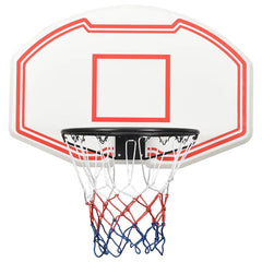 Basketball Backboard White 90x60x2 cm Polyethene