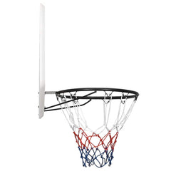 Basketball Backboard White 90x60x2 cm Polyethene