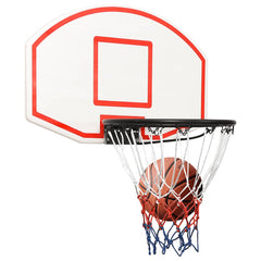 Basketball Backboard White 71x45x2 cm Polyethene