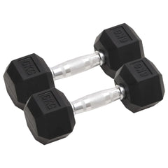 Dumbbells 2 pcs 12 kg Cast Iron