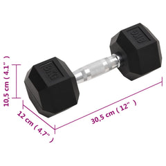 Dumbbells 2 pcs 16 kg Cast Iron