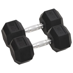 Dumbbells 2 pcs 25 kg Cast Iron