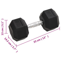 Dumbbells 2 pcs 25 kg Cast Iron