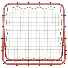 Adjustable Football Kickback Rebounder 96x80x96 cm Steel and PE