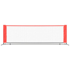 Tennis Net Black and Red 300x100x87 cm Polyester