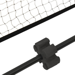 Tennis Net Black and Red 500x100x87 cm Polyester