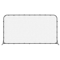 Football Rebounder Net Black 366x90x183 cm HDPE