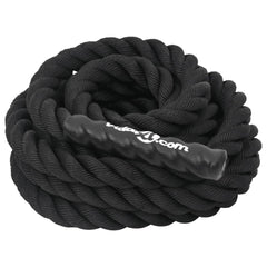 Battle Rope Black 6 m 4.5 kg Polyester