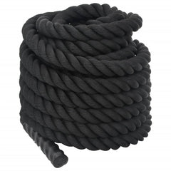 Battle Rope Black 12 m 9 kg Polyester