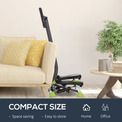 PURE Twister Stepper, Step Machine with Adjustable Resistance, LCD Screen - Grey