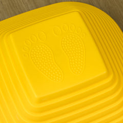 PURE Balance Stepping Stones for Kids, 6-Piece Non-Slip Stackable River Stones, Obstacle Courses for Balance and Motor Skill